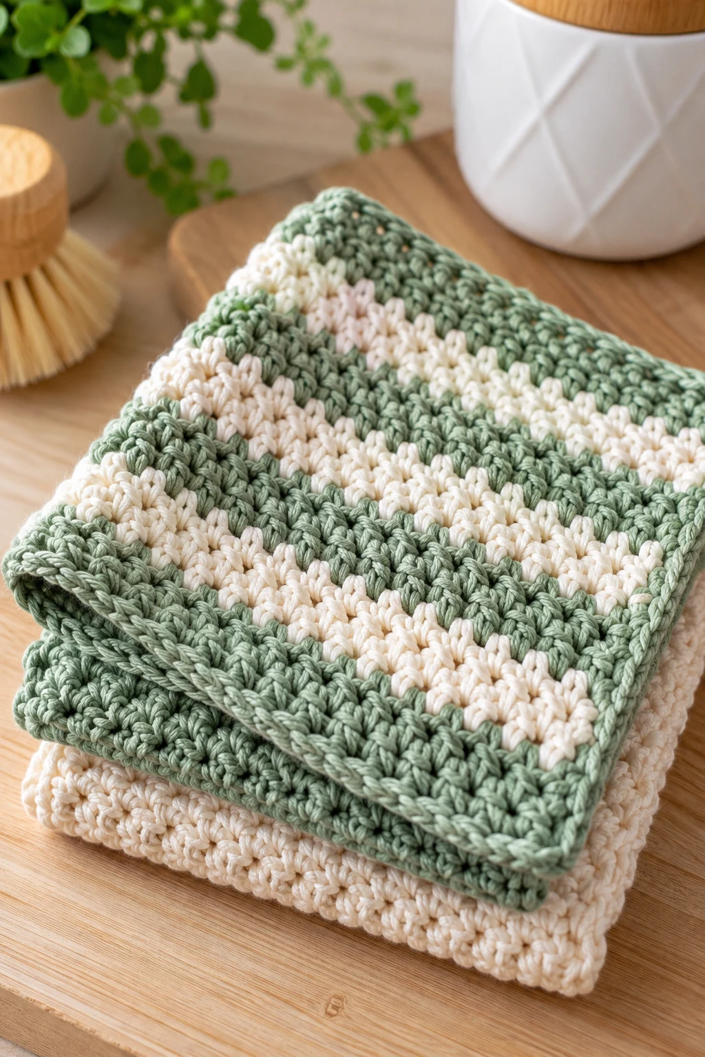 A Beginner-Friendly Crochet Dishcloth — beginner crochet projects style outfit