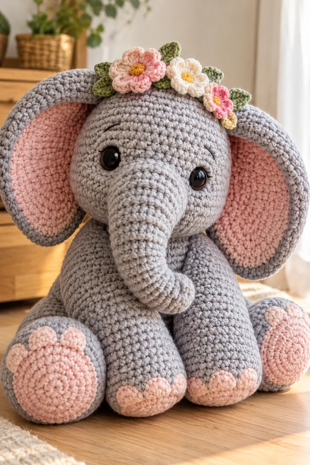 Giant Crochet Stuffed Animal — bigger crochet projects style outfit
