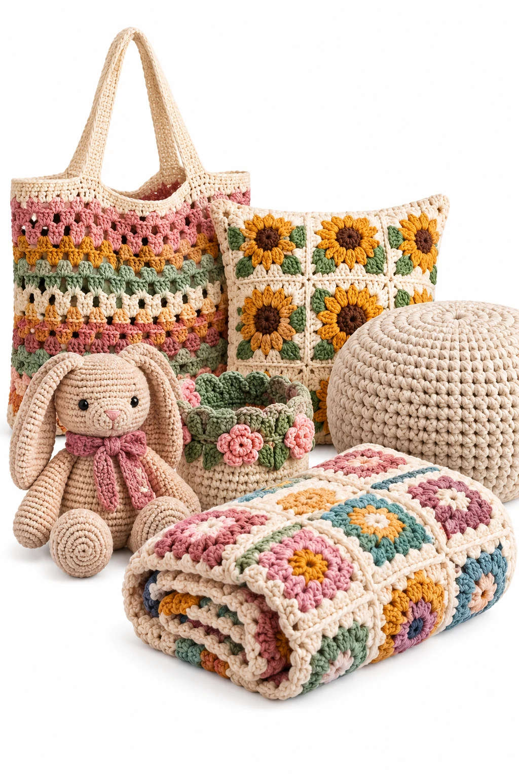 Shop: bigger crochet projects gift ideas