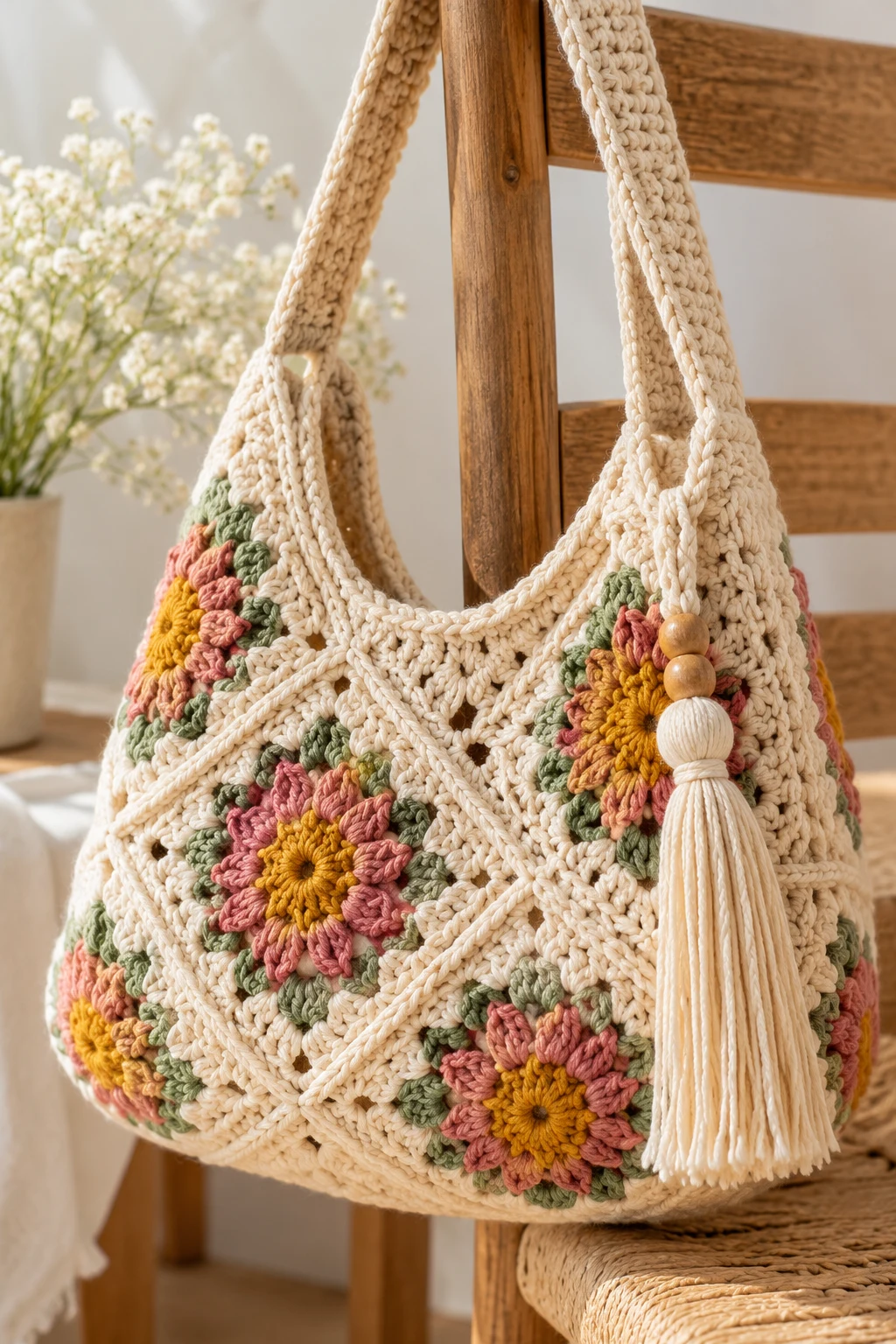 Beautiful Boho Crochet Bag Ideas to Make Your Own — boho crochet bag