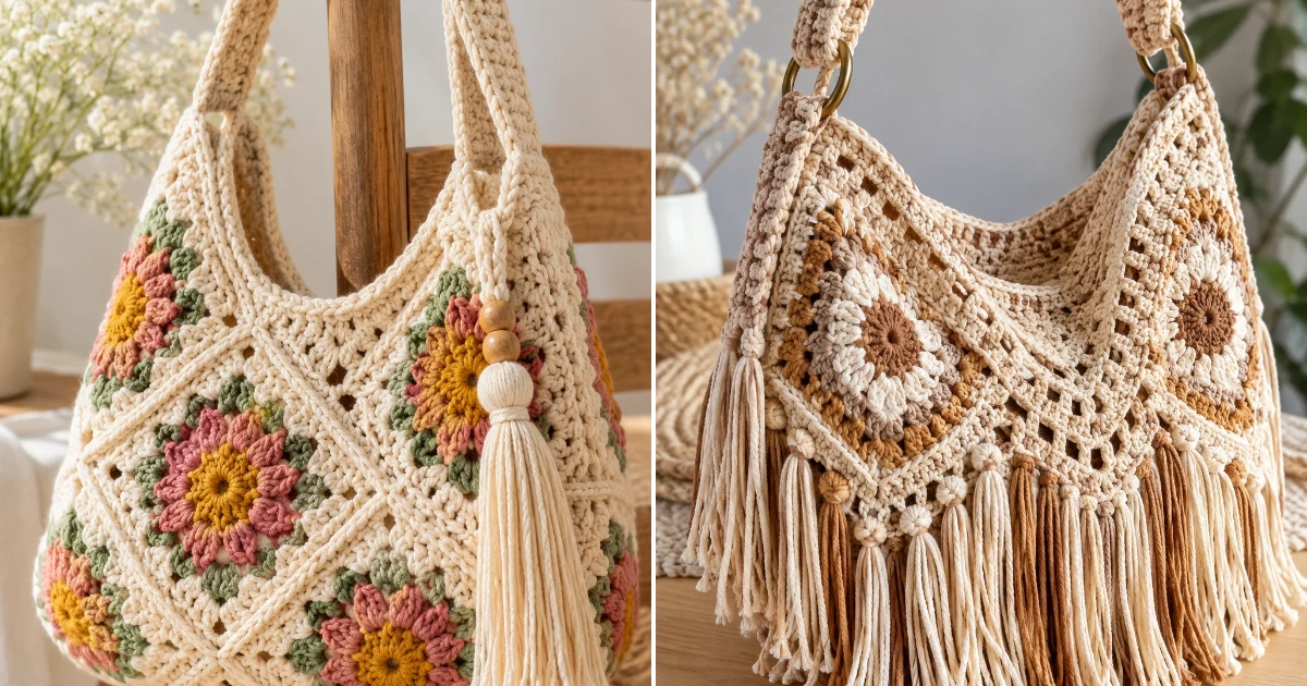 Boho crochet bag: 9 Perfect DIY Ideas for 2026 boho crochet bag