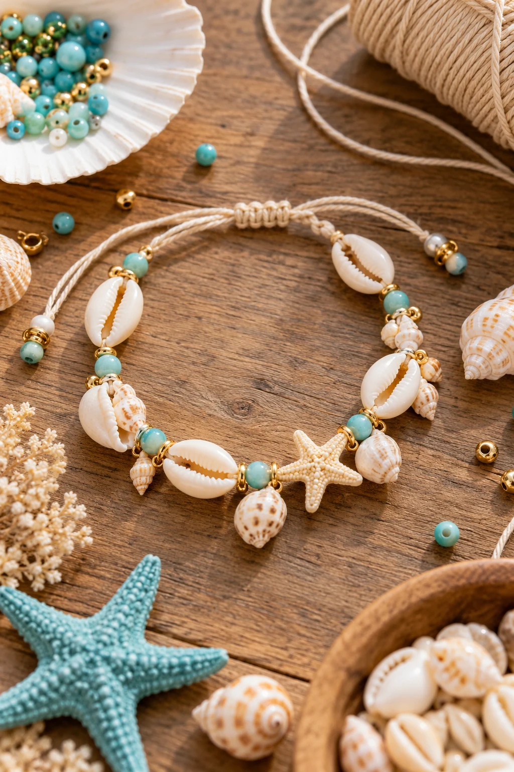 Coastal Shell Bracelet — bracelet ideas style outfit