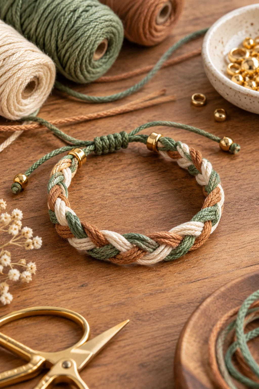 Braided Cord Bracelet — bracelet ideas style outfit
