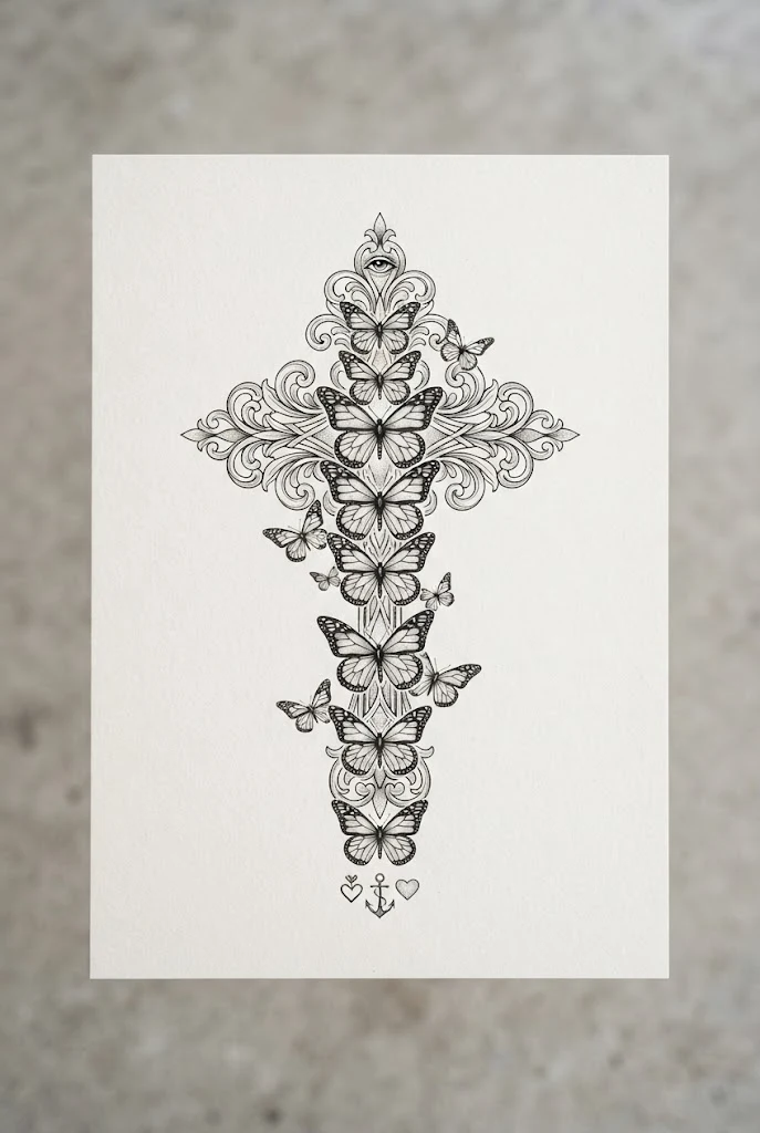 Unveiling the Butterfly Back Tattoo Spine Meaning — butterfly back tattoo spine style outfit