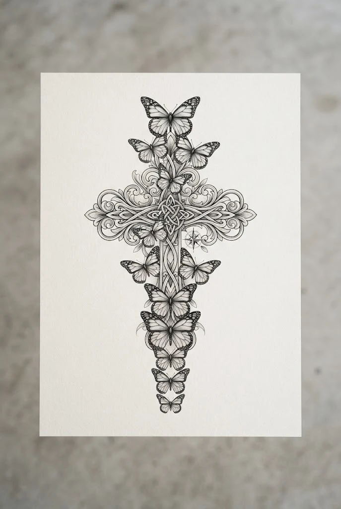 Memorial Butterfly Back Tattoo Spine Tribute — butterfly back tattoo spine style outfit