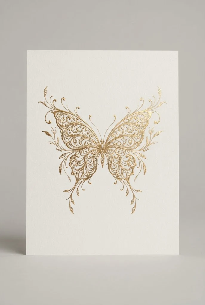 Stamped Metallic Gold Aesthetic — butterfly tattoo black women style outfit