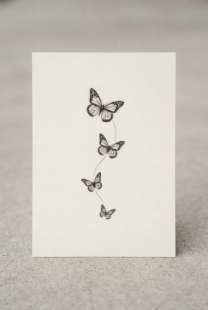 Wrist-to-Hand Minimalist Trail — butterfly tattoo women style outfit