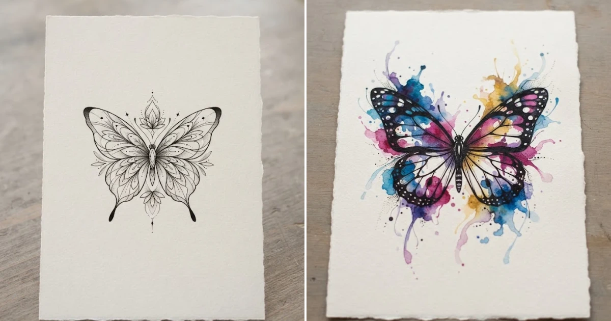Chest butterfly tattoo: 15 Ultimate Tattoo Ideas chest butterfly tattoo