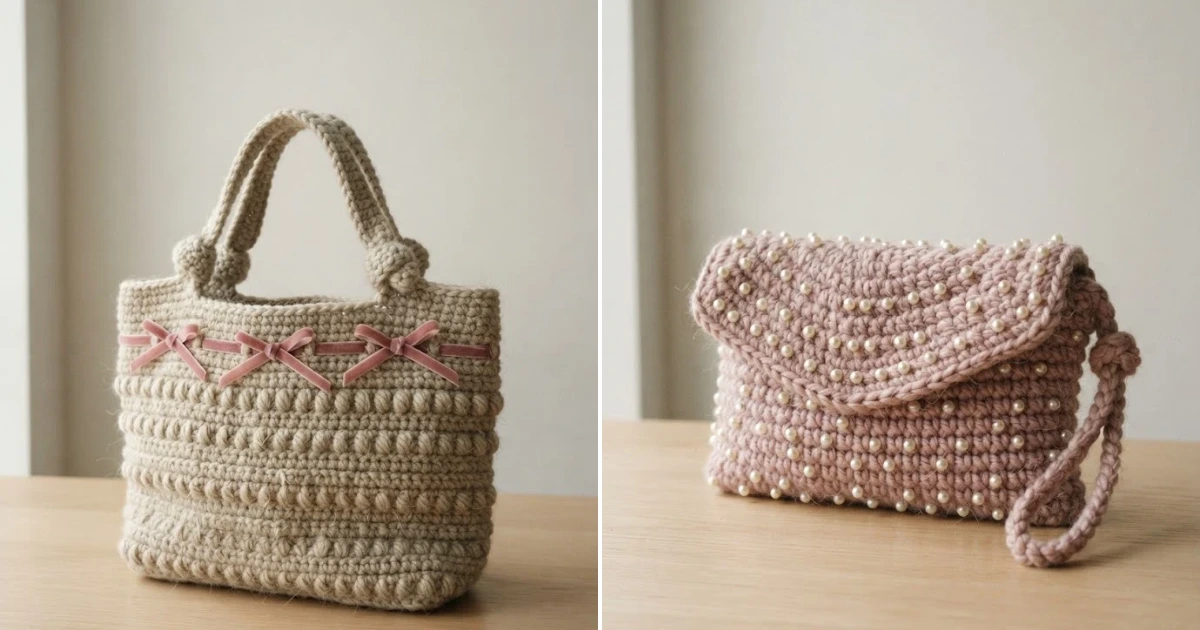 Coquette crochet bag: 20 Amazing DIY Ideas for 2026 coquette crochet bag