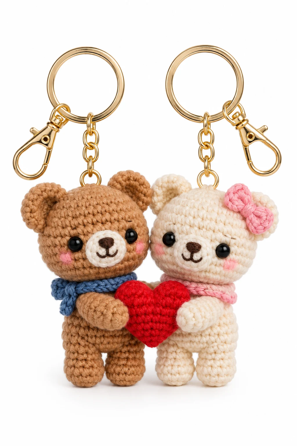 Shop: couple crochet keychain ideas