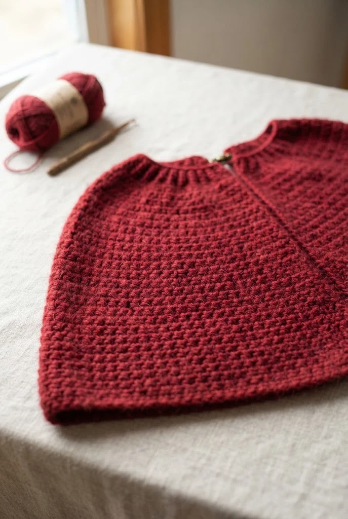 The Crimson Crocette Capelet — crocette top sweater style outfit