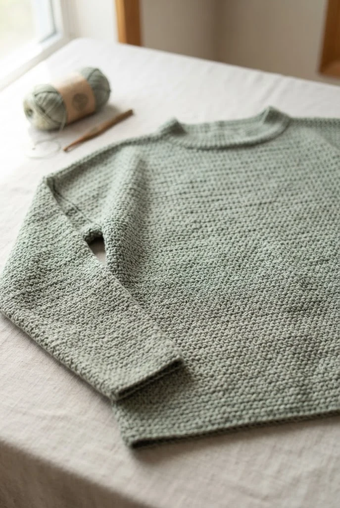 The Dusty Miller Drop-Shoulder Pullover — crocette top sweater style outfit