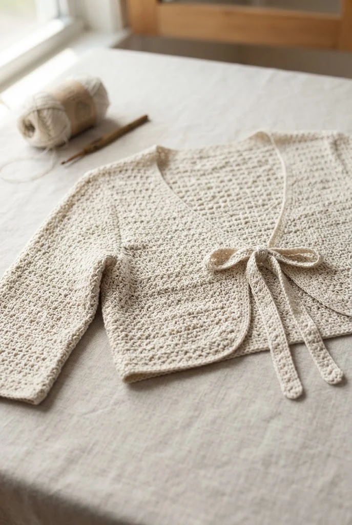 The Crocette Tie-Front Bolero — crocette top sweater style outfit