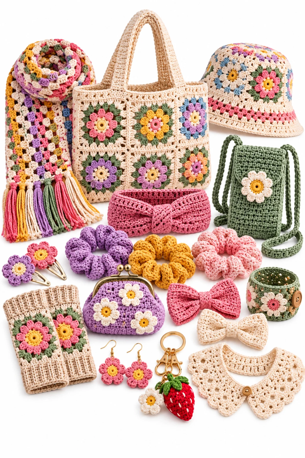 Shop: crochet accessories gift ideas