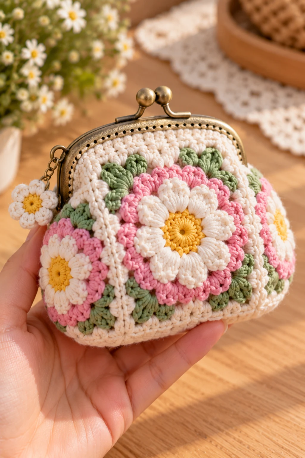 A Crochet Coin Purse — crochet accessories