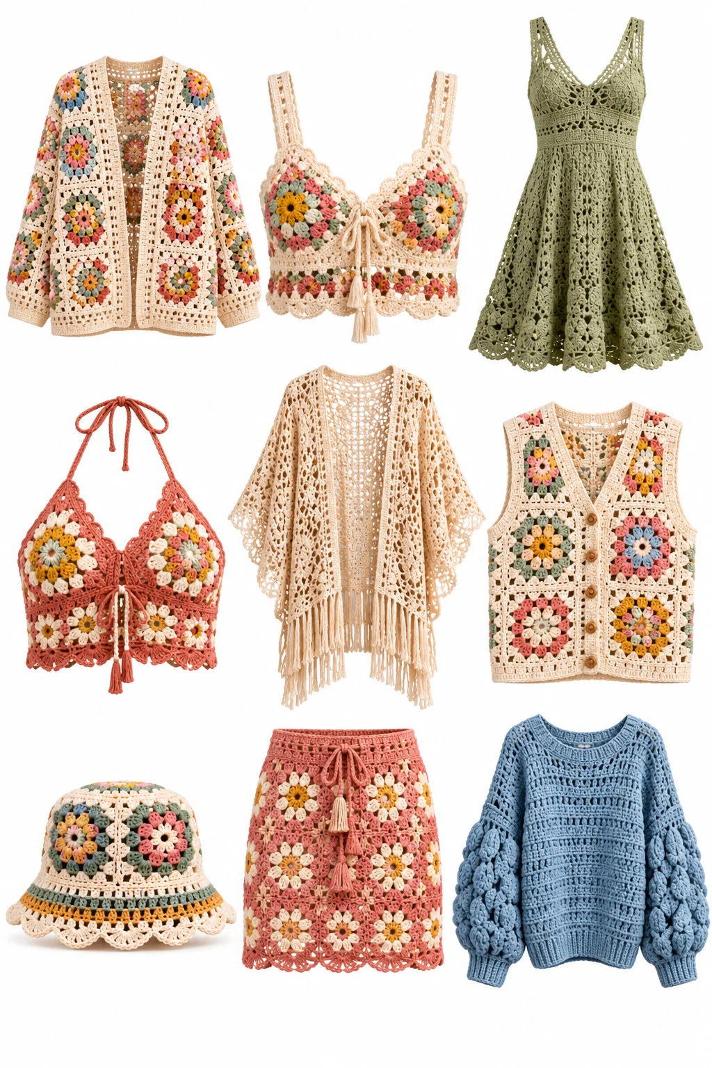 Shop: crochet apparel best sellers