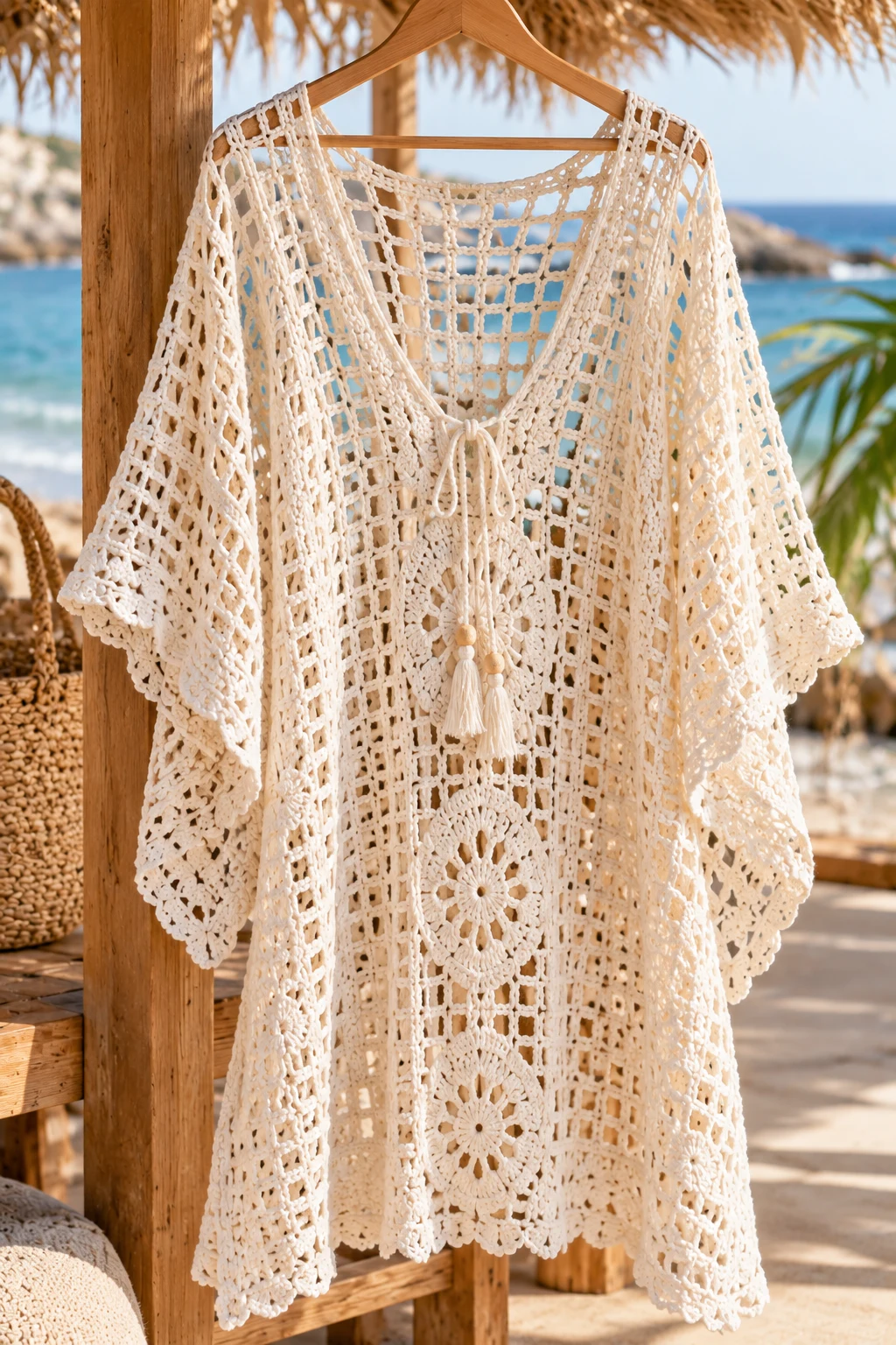 Beach-Ready Crochet Cover-Up — crochet apparel