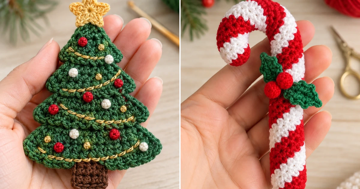 Crochet applique patterns free christmas: 20 Perfect crochet applique patterns free christmas