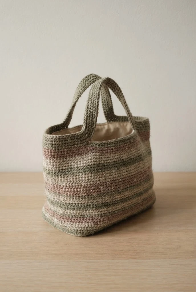 Weatherproof Lined Companion — crochet baby bag style outfit