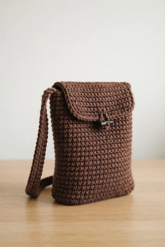 Mahogany Everyday Organizer — crochet bag brown style outfit