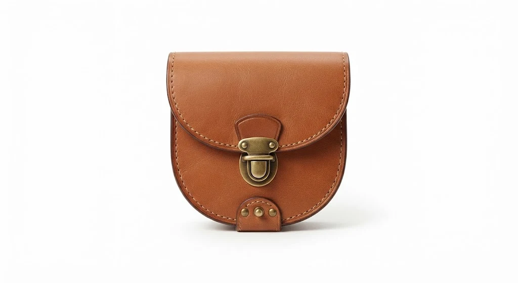 Leather Flap Closure