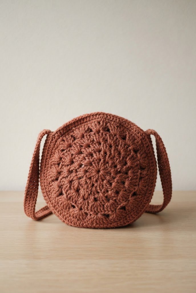 The Festival Round Circle Bag — crochet bag summer style outfit