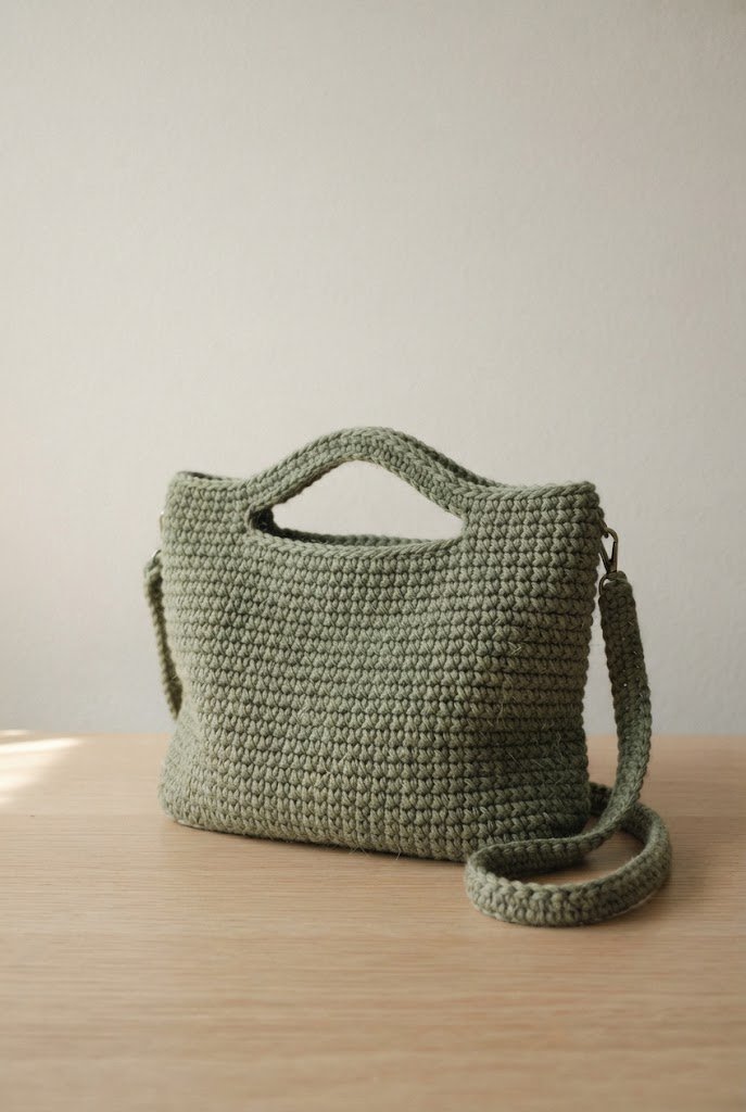 The Solid Cotton Everyday Handbag — crochet bag summer style outfit