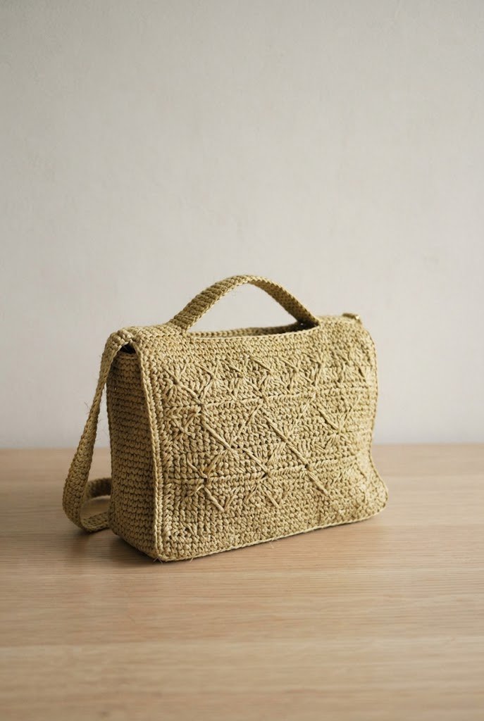 The Raffia Luxury Resort Satchel — crochet bag summer style outfit