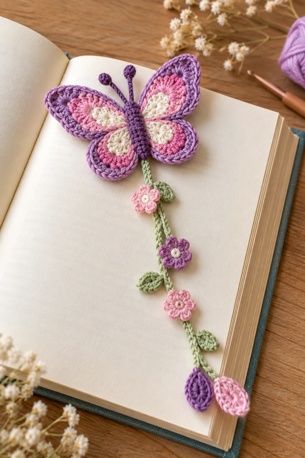 Whimsical Butterfly Crochet Bookmark — crochet bookmarks style outfit