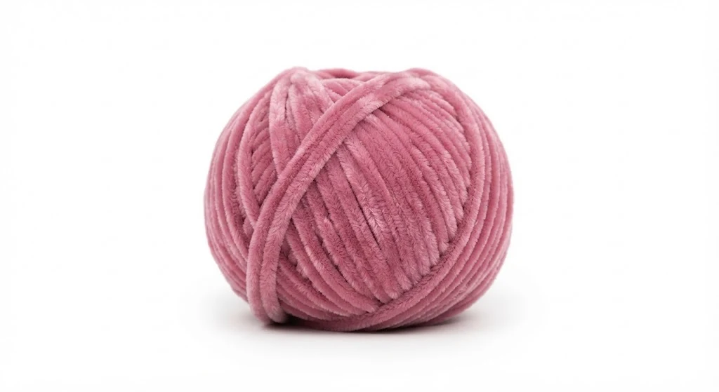Pink Velvet Yarn