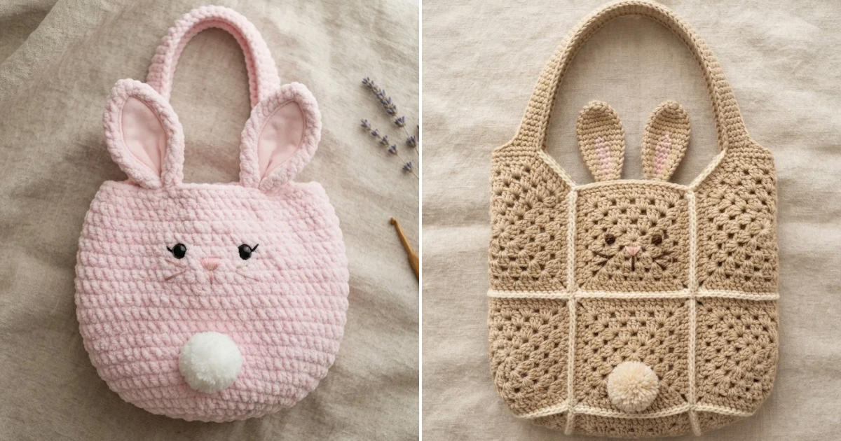 Crochet bunny bag: 15 Gorgeous DIY Ideas for 2026 crochet bunny bag