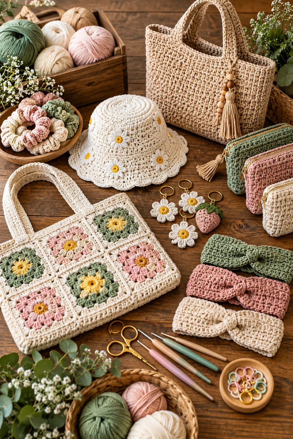 Craft-Fair Crochet Favorites — crochet business style outfit
