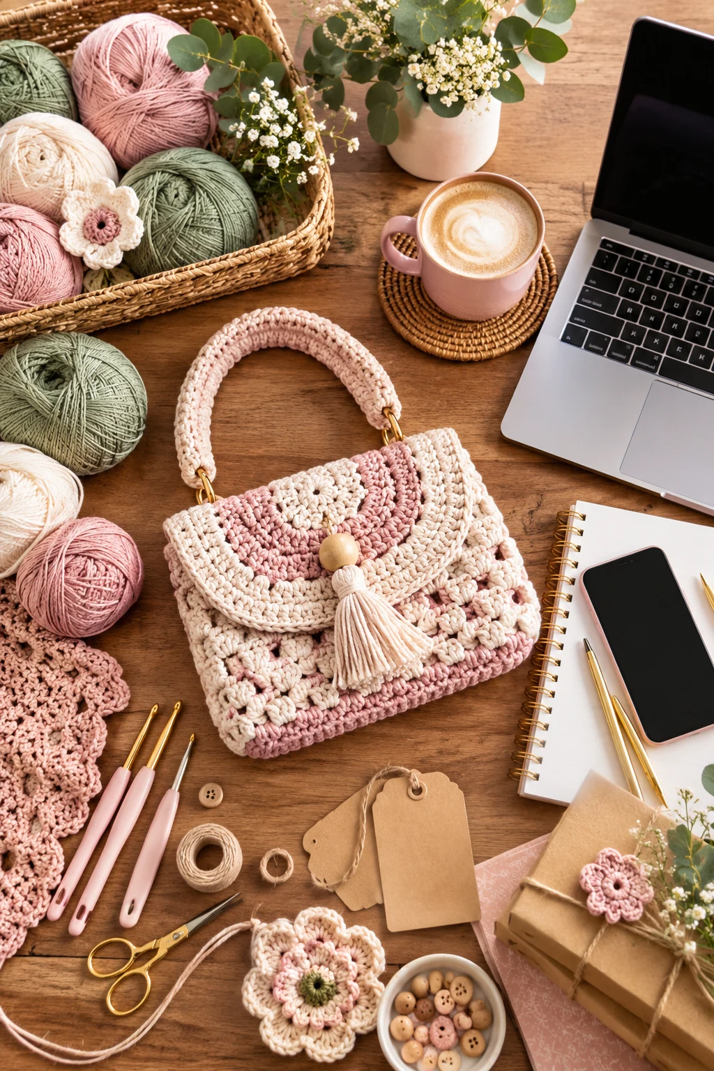 Turn Your Crochet Business Into an Online Brand — crochet business style outfit