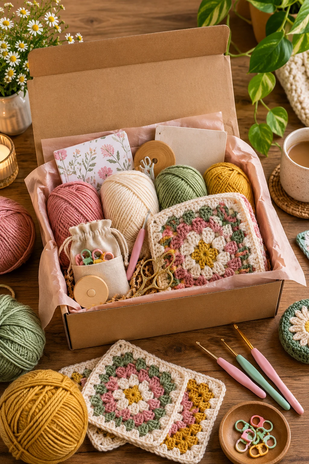 Monthly Crochet Subscription Boxes — crochet business style outfit