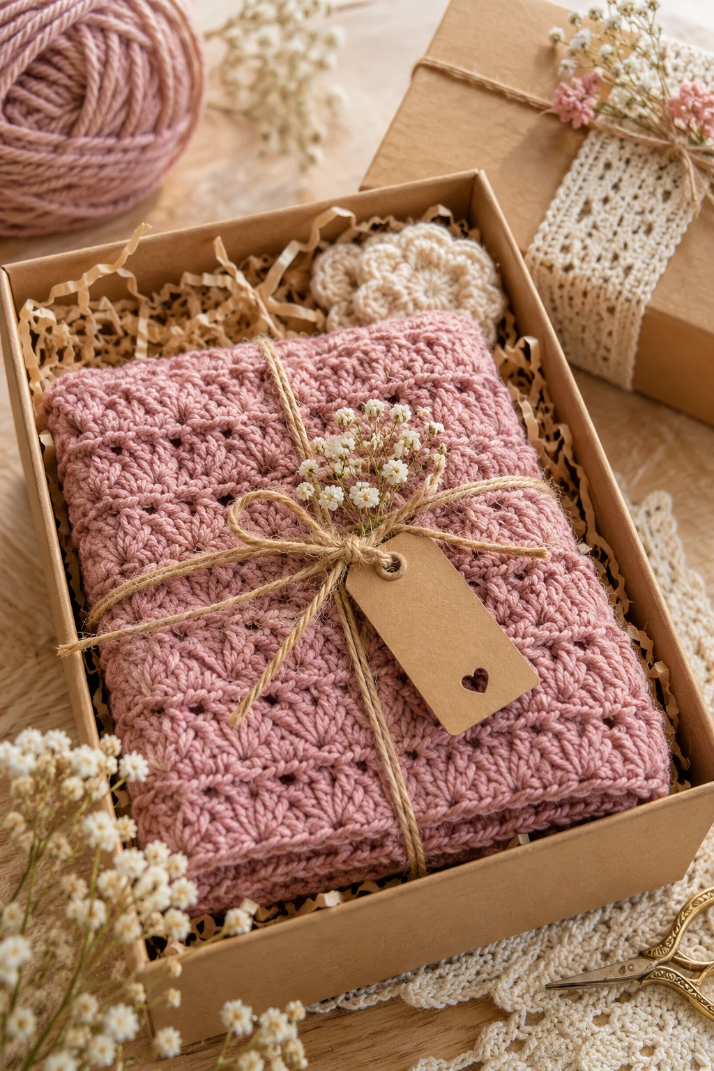 Crochet Business Branding and Gift Packaging — crochet business