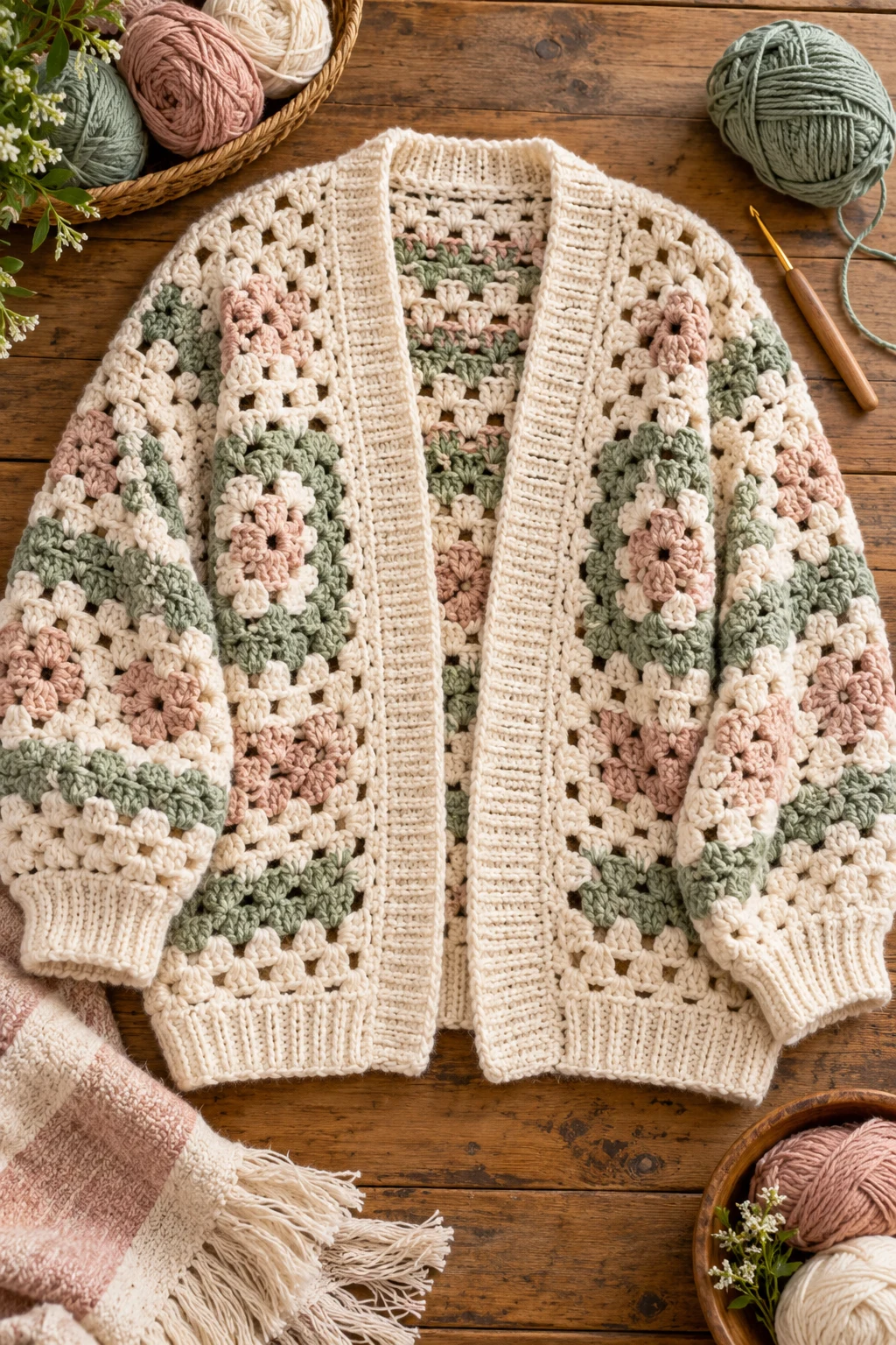 Relaxed Weekend Cardigan — crochet cardigan pattern free style outfit