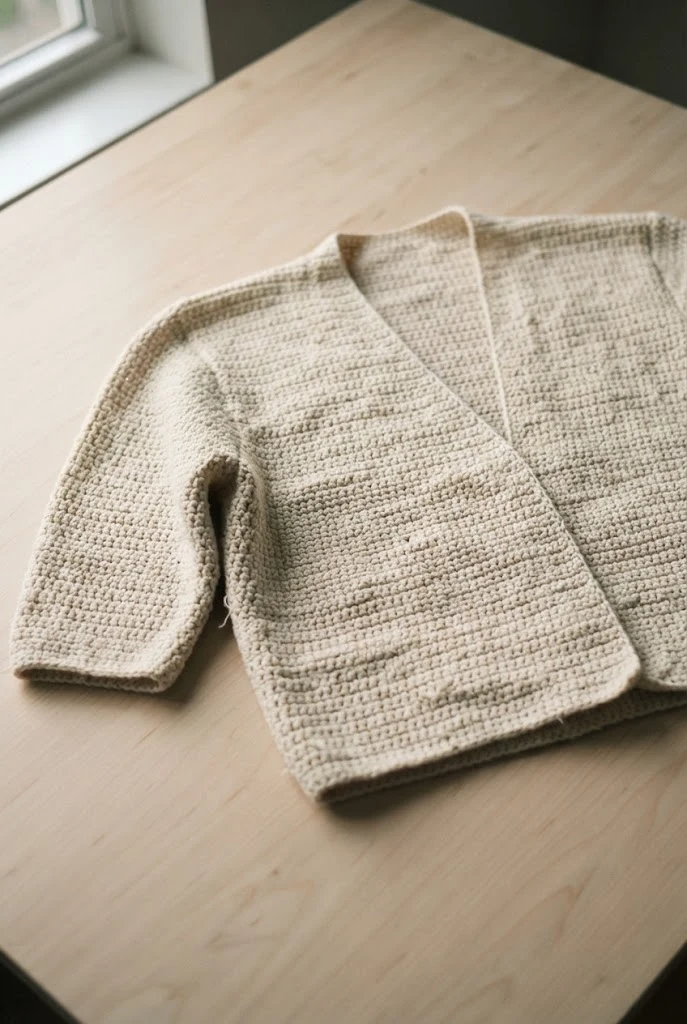 Sleek Minimalist Crop Cardigan — crochet cardigan pattern free style outfit