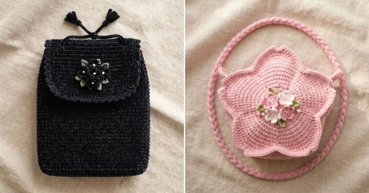 Crochet charm bag: 15 Beautiful DIY Ideas for 2026 crochet charm bag