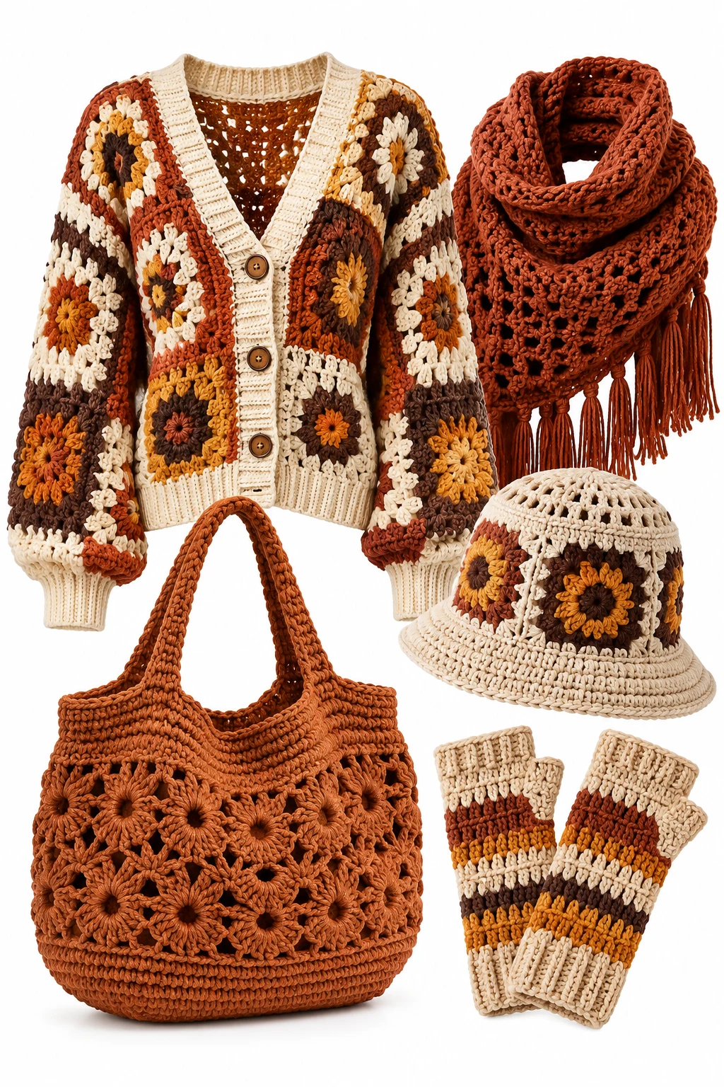 Shop: crochet clothes fall gift ideas