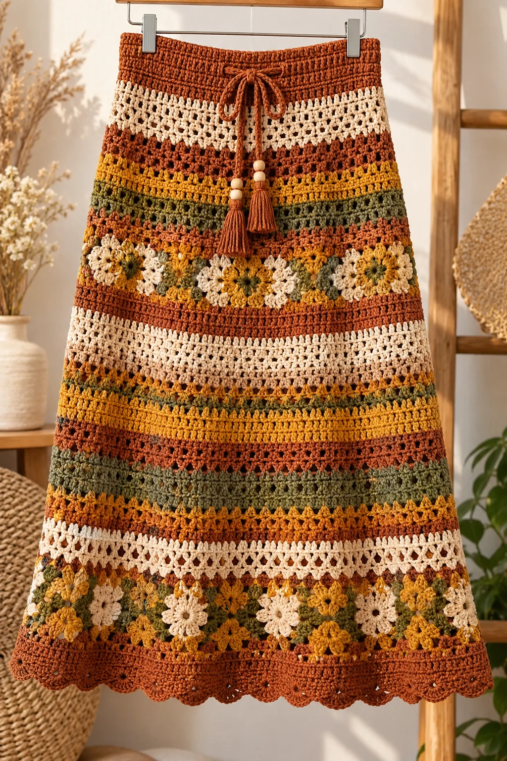Crochet Midi Skirt — crochet clothes fall