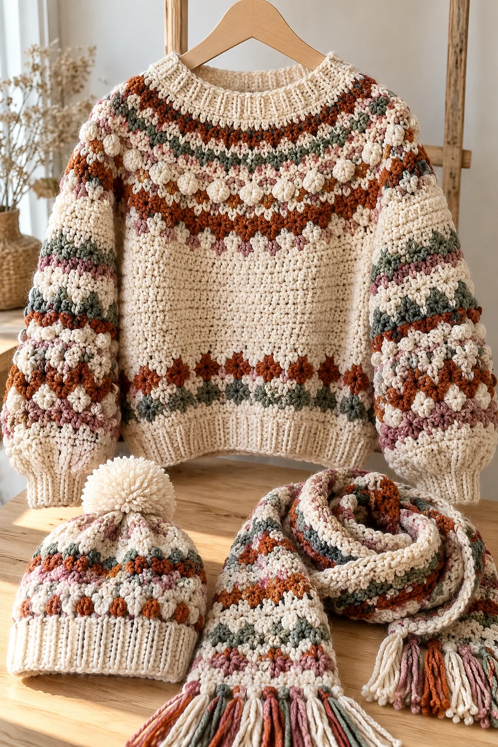 Le panneau reste affiché sur chatgpt.com — crochet clothes for winter