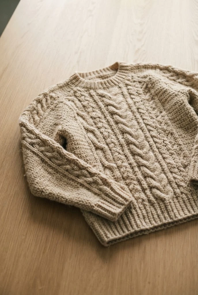 Buttercream Cable Knit Sweater — Crochet Clothes Patterns style outfit
