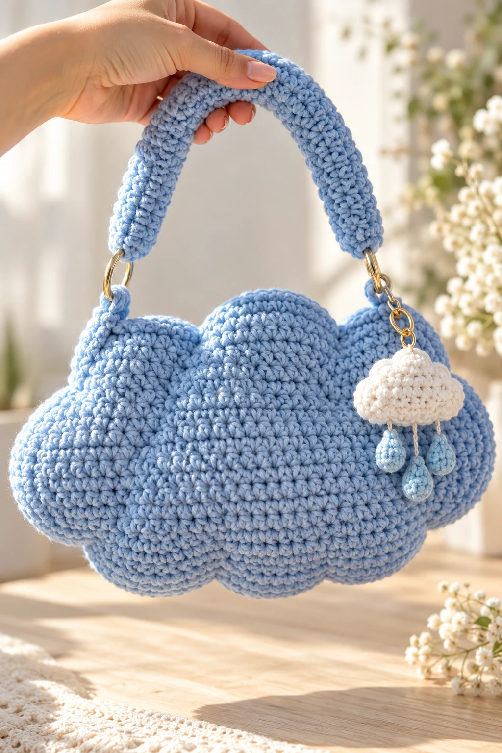 Project 11 — crochet cloud bag