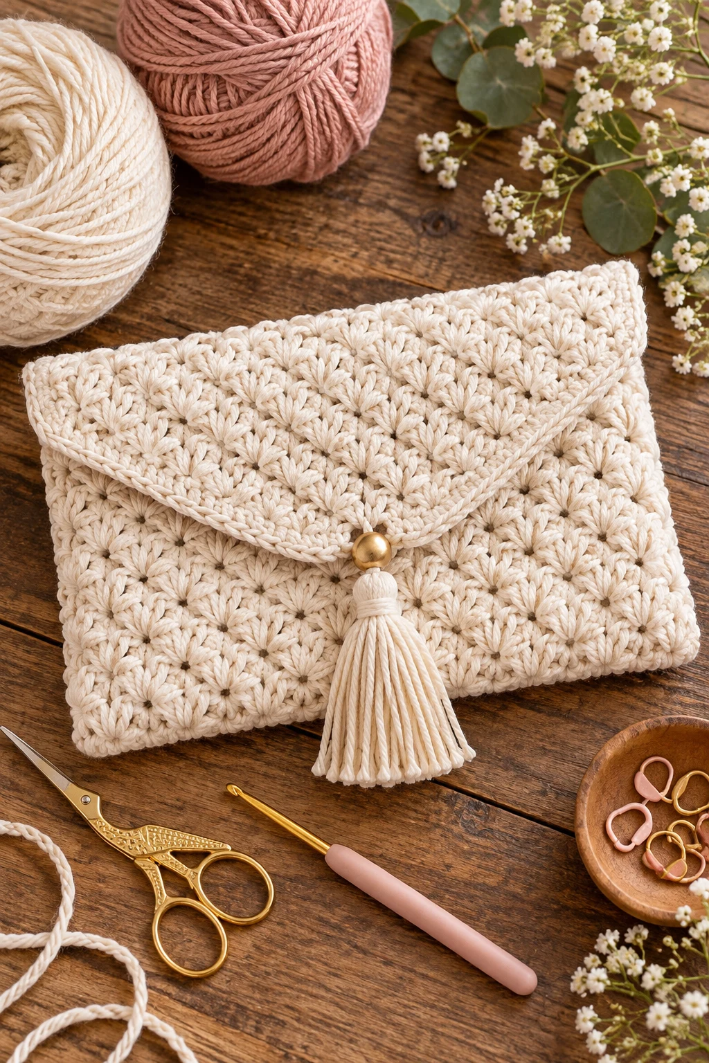 Crochet Clutch Bag Free Pattern PDF Style — crochet clutch bag free pattern style outfit