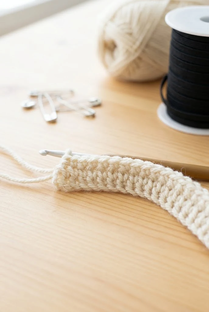 Elasticized Foundation Crochet Cord — crochet cord style outfit