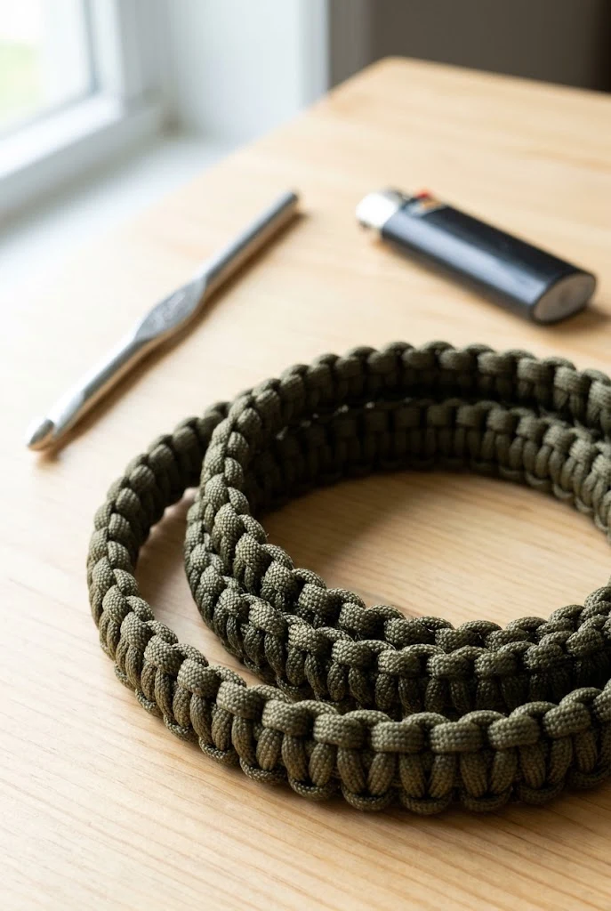 Paracord Survival Crochet Cord — crochet cord style outfit