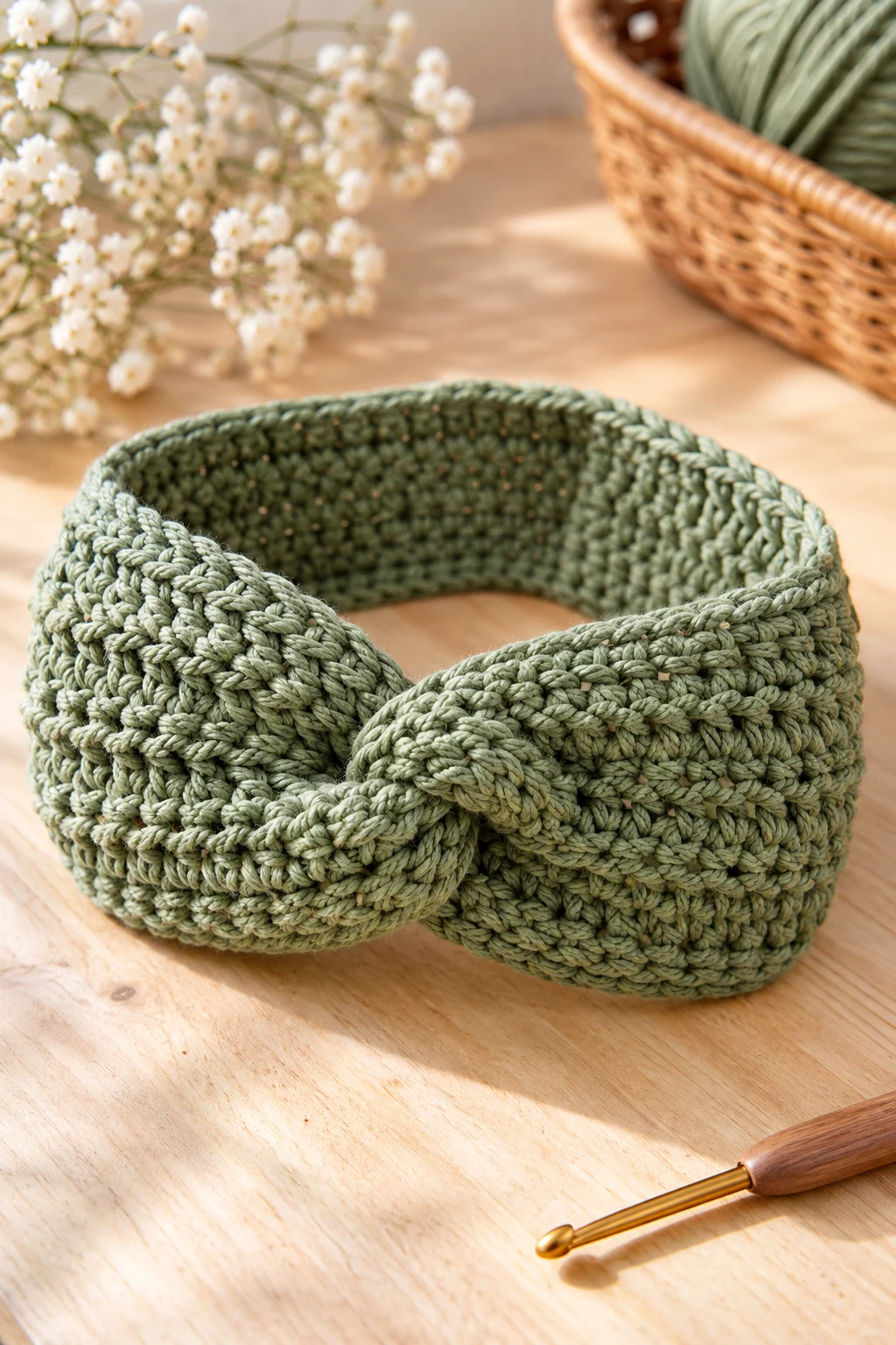 The Downtown Crochet Headband — crochet downtown style outfit