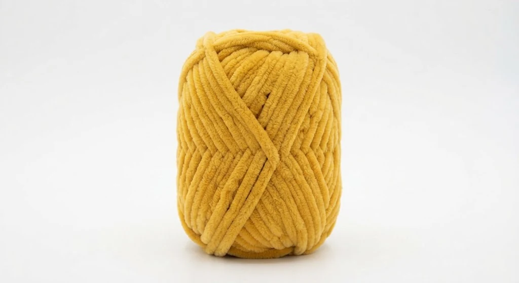 Yellow Chenille Yarn