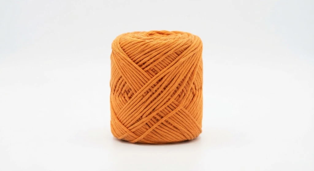 Orange Cotton Yarn
