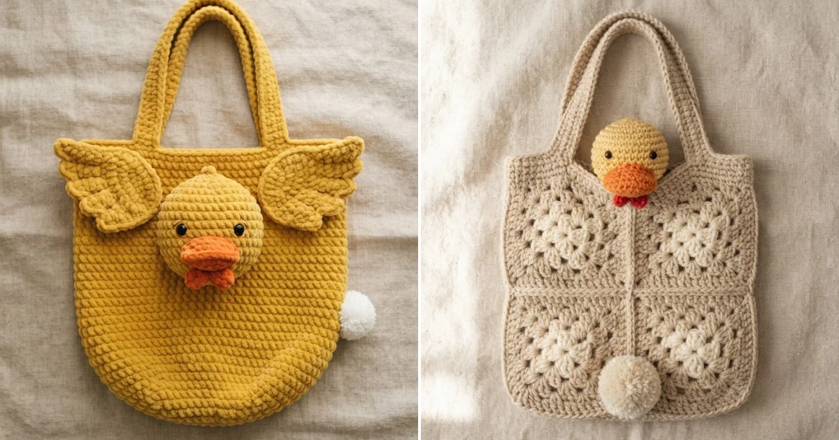Crochet duck bag: 15 Beautiful DIY Ideas for 2026 crochet duck bag